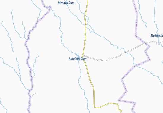 Kaart Plattegrond Antelope Mine