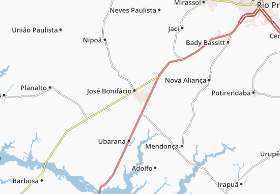 Mapa José Bonifácio