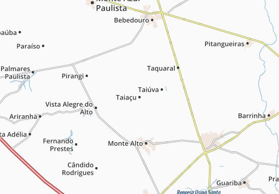 Taiaçu Map