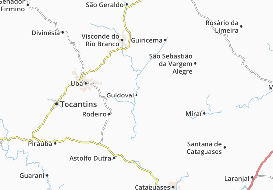 Mapa Guidoval