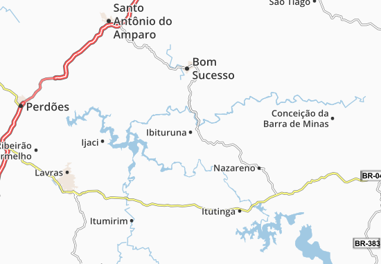 Ibituruna Map