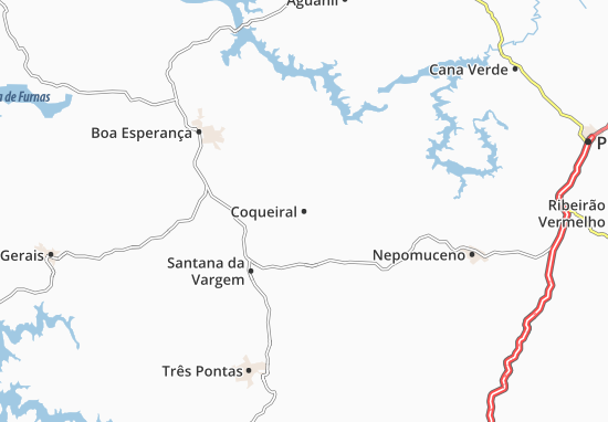 Coqueiral Map