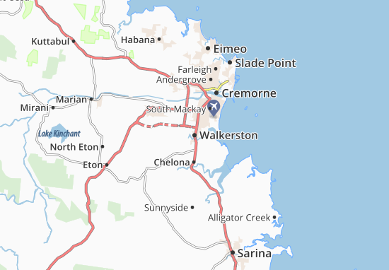 Walkerston Map