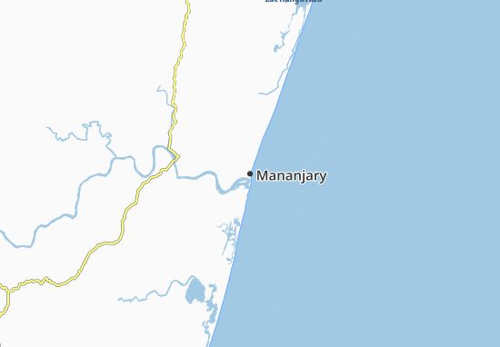 Karte Stadtplan Mananjary