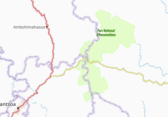 Mapa Vohiparara