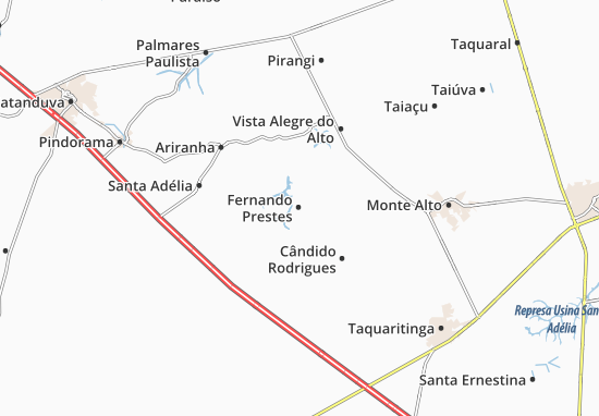 Fernando Prestes Map