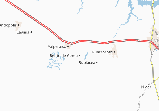 Bento de Abreu Map