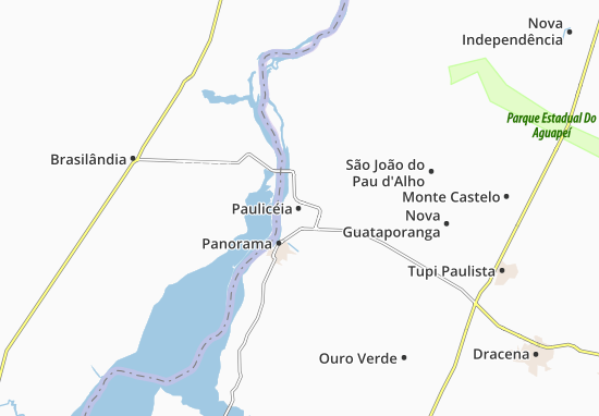 Paulicéia Map