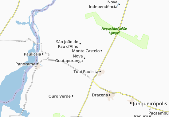 Nova Guataporanga Map