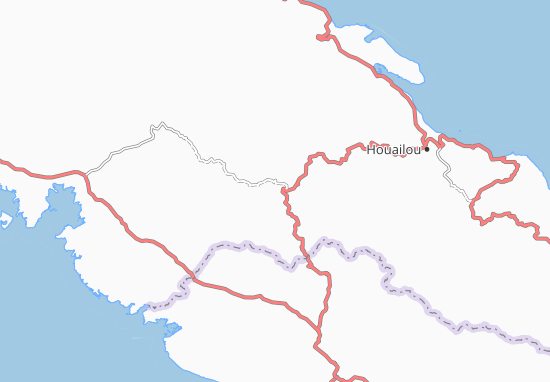 Kaart Plattegrond Gondou