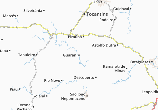 Kaart Plattegrond Guarani