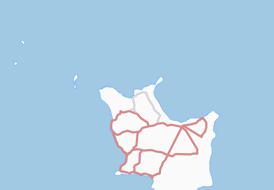 Mapa Thogone
