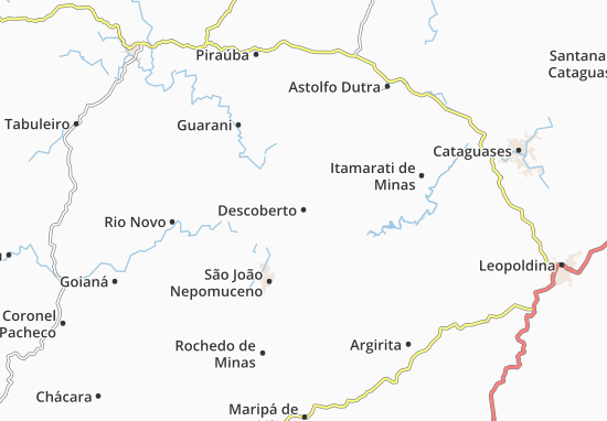 Kaart Plattegrond Descoberto