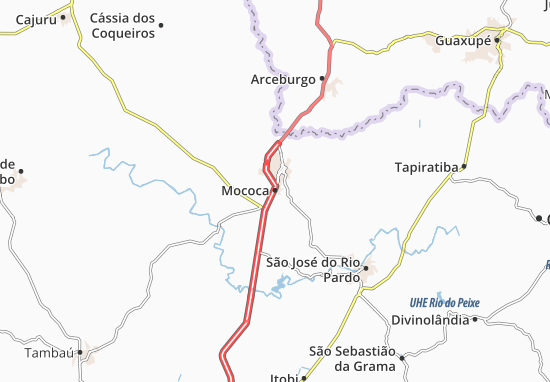 Mococa Map