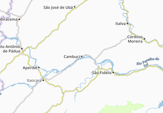 Kaart Plattegrond Cambuci