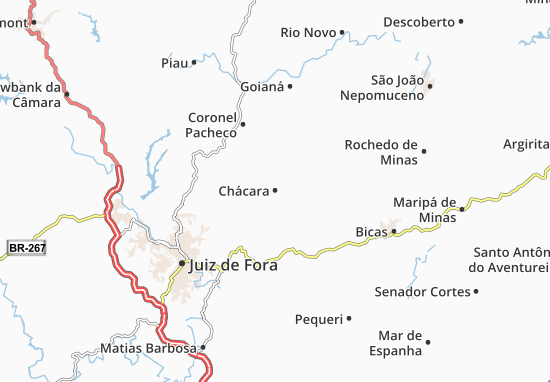 Chácara Map