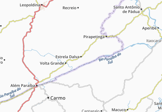 Karte Stadtplan Estrela Dalva