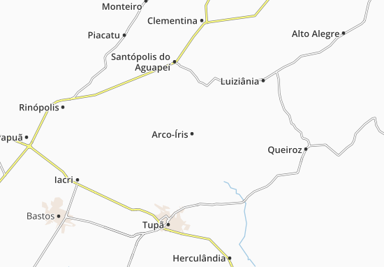 Kaart Plattegrond Arco-Íris