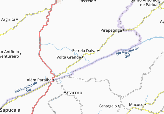 Kaart Plattegrond Volta Grande