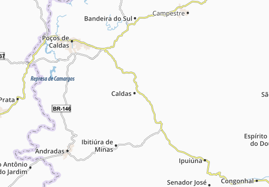 Caldas Map