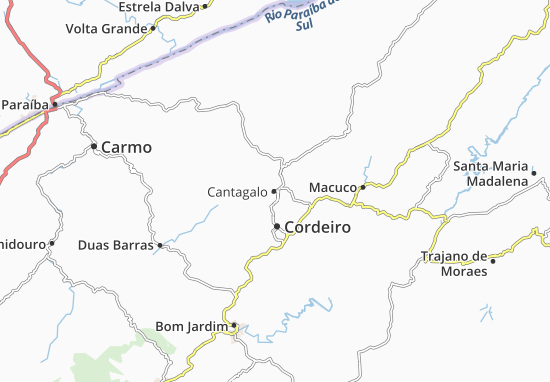 Cantagalo Map