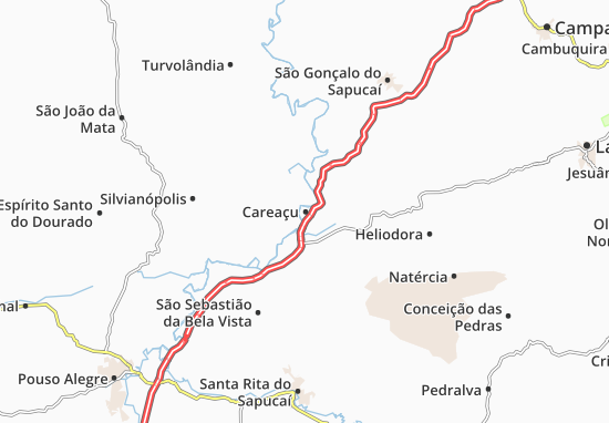 Careaçu Map