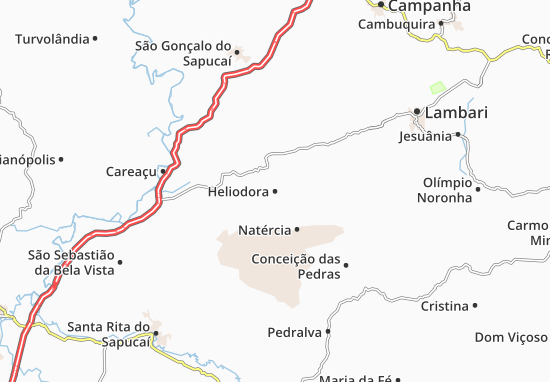 Karte Stadtplan Heliodora