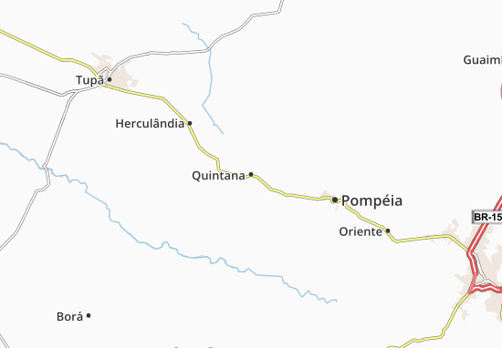 Karte Stadtplan Quintana