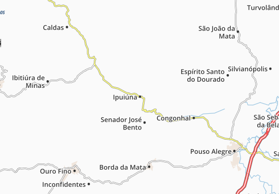 Mapa Ipuiúna