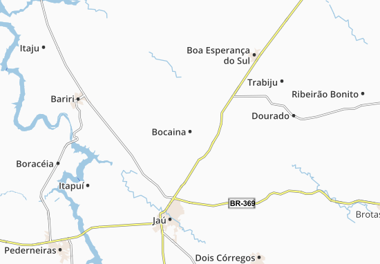 Kaart Plattegrond Bocaina