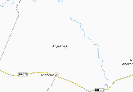 Kaart Plattegrond Angélica
