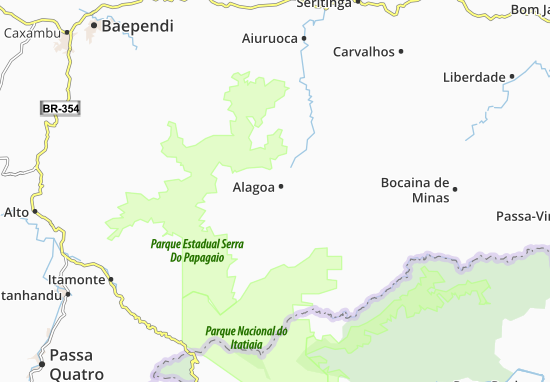 Mapa Alagoa