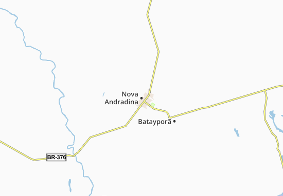 Nova Andradina Map