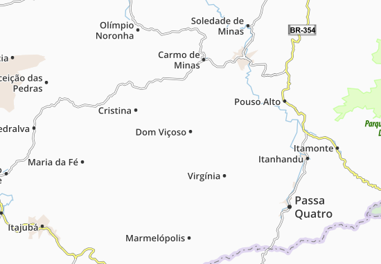 Karte Stadtplan Dom Viçoso