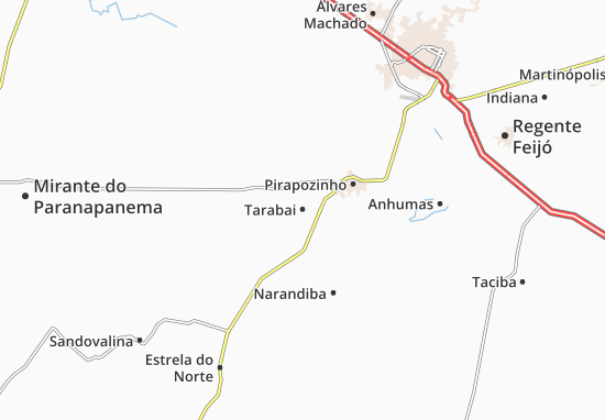 Mapa Tarabai