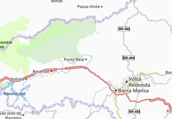 Kaart Plattegrond Porto Real