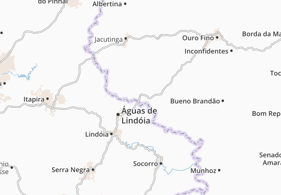 Karte Stadtplan Monte Sião
