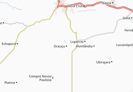Kaart Plattegrond Ocauçu