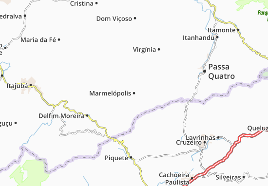Kaart Plattegrond Marmelópolis