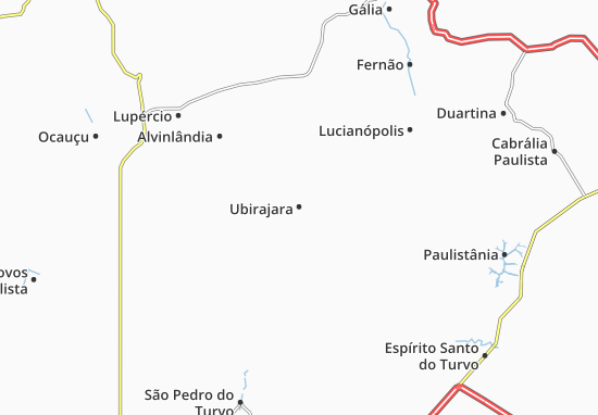 Ubirajara Map