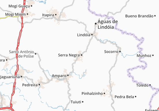 Serra Negra Map
