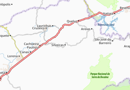 Silveiras Map