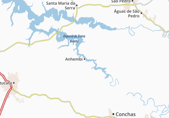 Mapa Anhembi