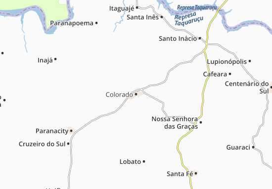 Mapa Colorado