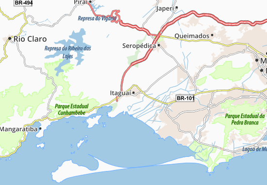 Mapa Itaguaí