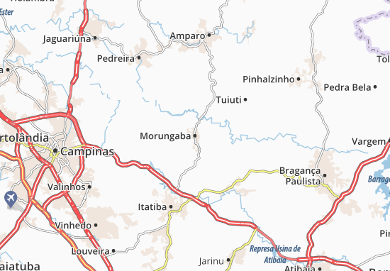 Mapa Morungaba