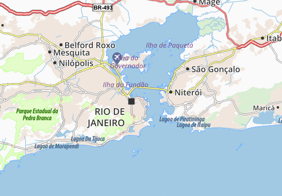 Kaart Plattegrond Saúde