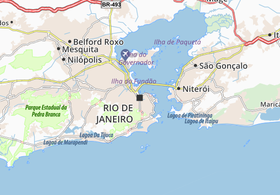 CARTE DE RIO