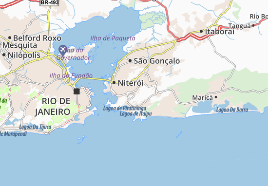 Cantagalo Map