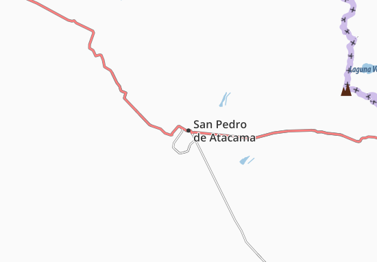 Kaart Plattegrond San Pedro de Atacama